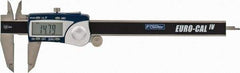 Fowler - 0 to 150mm Range, 0.01mm Resolution, IP54 Electronic Caliper - Stainless Steel with 1-1/2" Stainless Steel Jaws, 0.02mm Accuracy - Apex Tool & Supply