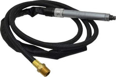 Dotco - 1/8" Collet, Straight Handle, Air Straight Die Grinder - 60,000 RPM, Rear Exhaust, 0.9 CFM, 0.1 hp, 90 psi, 1/8" Inlet - Apex Tool & Supply