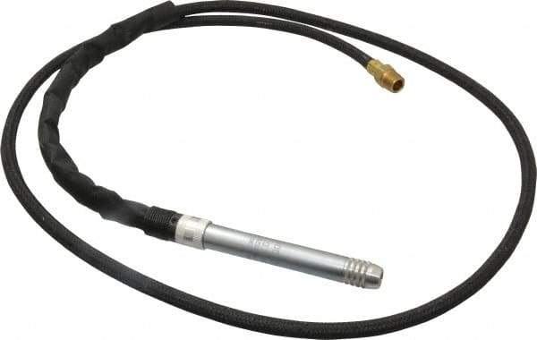 Dotco - 1/8" Collet, Straight Handle, Air Straight Die Grinder - 60,000 RPM, Rear Exhaust, 0.9 CFM, 0.1 hp, 90 psi, 1/8" Inlet - Apex Tool & Supply