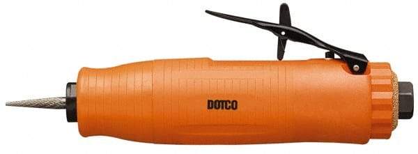 Dotco - 1/4" Collet, Straight Handle, Air Die Grinder - 20,000 RPM, Rear Exhaust, 0.6 hp, 90 psi, 1/4" Inlet - Apex Tool & Supply