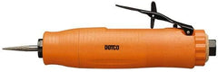 Dotco - 1/4" Collet, Straight Handle, Air Die Grinder - 18,000 RPM, Front Exhaust, 0.9 hp, 90 psi, 1/4" Inlet - Apex Tool & Supply