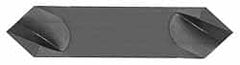 Hertel - 1/4" Head Diam, 1/4" Shank Diam, 1 Flute 110° High Speed Steel Countersink - Apex Tool & Supply