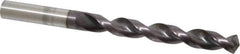 Guhring - 15/32" 130° Powdered Metal Jobber Drill - FIREX Finish, Right Hand Cut, Parabolic Flute, Straight Shank, 142mm OAL, Cone Relief Point - Apex Tool & Supply