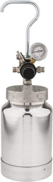 Binks - Paint Sprayer Cup - 2 Quart Steadi-Grip Pressure Cup, Compatible with Pressure Sprayer - Apex Tool & Supply