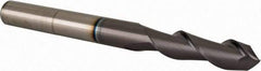 Accupro - 9/16" Diam, 2" LOC, 2 Flute Solid Carbide Ball End Mill - AlTiN Finish, Single End, 6" OAL, 9/16" Shank Diam, Spiral Flute - Apex Tool & Supply