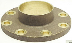 NIBCO - 3/4" Pipe, 3-7/8" OD, Cast Copper Companion Pipe Flange - 150 psi, C End Connection, 2-3/4" Across Bolt Hole Centers - Apex Tool & Supply