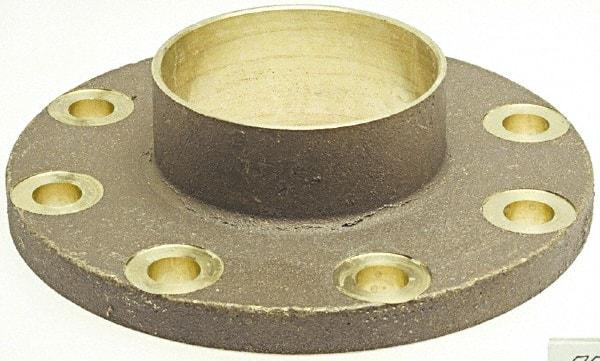 NIBCO - 5" Pipe, 10" OD, Cast Copper Companion Pipe Flange - 150 psi, C End Connection, 8-1/2" Across Bolt Hole Centers - Apex Tool & Supply