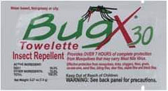 North - 300 Count 30% DEET Towelette - For Biting Flies, Black Flies, Chiggers, Deer Flies, Gnats, Midges, Mosquitoes, No-See-Ums, Stable Flies, Fleas - Apex Tool & Supply