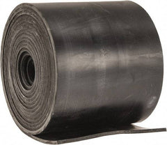 Made in USA - 1/16" Thick x 2" Wide x 60" Long, Plain Backed Neoprene Rubber Strip - Stock Length, 60 Shore A Durometer, 2,500 psi Tensile Strength, -40 to 225°F, Black - Apex Tool & Supply