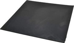 Made in USA - 12" Long, 12" Wide, 1/8" Thick, Neoprene Rubber Foam Sheet - 50 to 60 Durometer, Black, -40 to 225°F, 2,500 psi Tensile Strength, Plain Backing, Stock Length - Apex Tool & Supply