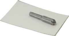 Made in USA - 1/4" Head Diam, 3/16" Shank Diam, 6 Flute 90° High Speed Steel Countersink - Apex Tool & Supply