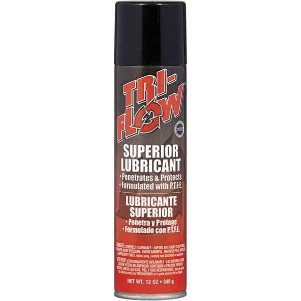 Tri-Flow - 12 oz Aerosol Petroleum Lubricant - Brown, -60°F to 475°F - Apex Tool & Supply