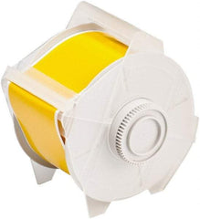 Brady - 2-1/4" Wide x 1,200" Long, Yellow Vinyl Tape - For Globalmark Industrial Labeling System - Apex Tool & Supply