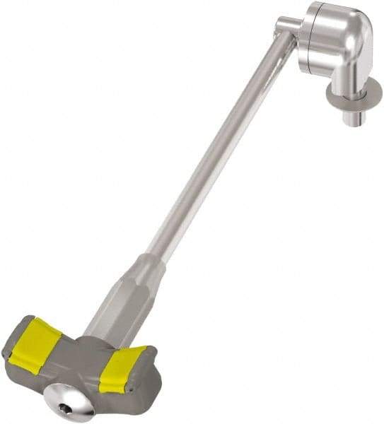 Bradley - Deck Mount, Eyewash Station - 1/2" Inlet, 30 psi Flow, 0.4 GPM Flow Rate - Apex Tool & Supply