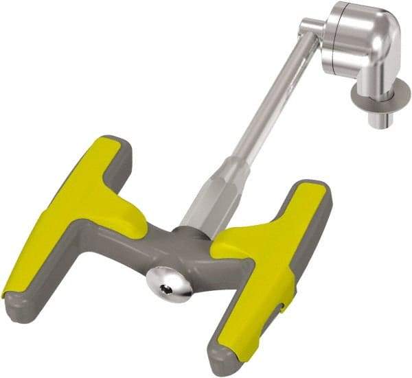 Bradley - Deck Mount, Eye & Face Wash Station - 1/2" Inlet, 30 psi Flow, 0.4 GPM Flow Rate - Apex Tool & Supply