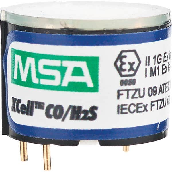 MSA - Gas Detector Parts & Accessories Type: H2S/CO Replacement Sensor Detector Trade Name: Xcell - Apex Tool & Supply