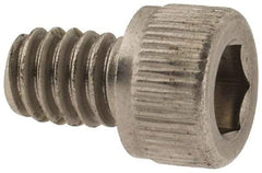 Value Collection - #8-32 UNC Hex Socket Drive, Socket Cap Screw - Grade 18-8 Stainless Steel, Uncoated, 1/4" Length Under Head - Apex Tool & Supply