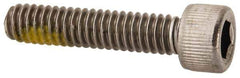 Value Collection - #8-32 UNC Hex Socket Drive, Socket Cap Screw - Grade 18-8 Stainless Steel, Uncoated, 3/4" Length Under Head - Apex Tool & Supply