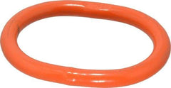 Pewag - G100 Grade Orange Alloy Steel Oblong Master Link - 3/8" Diameter, 3,800 Lb Load Limit - Apex Tool & Supply