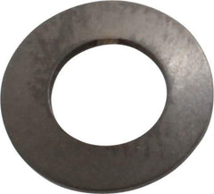 Made in USA - 0.205" ID, Grade 17-7 PH Stainless Steel, Belleville Disc Spring - 0.394" OD, 0.03" High, 0.02" Thick - Apex Tool & Supply