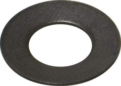 Made in USA - 0.323" ID, Grade 17-7 PH Stainless Steel, Belleville Disc Spring - 0.63" OD, 0.041" High, 0.024" Thick - Apex Tool & Supply