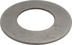 Made in USA - 0.559" ID, Grade 17-7 PH Stainless Steel, Belleville Disc Spring - 1.1" OD, 0.071" High, 0.0394" Thick - Apex Tool & Supply