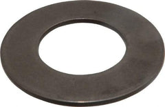 Made in USA - 0.642" ID, Grade 17-7 PH Stainless Steel, Belleville Disc Spring - 1.24" OD, 0.085" High, 0.049" Thick - Apex Tool & Supply