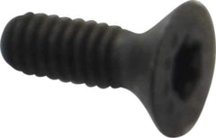Camcar - #5-40 UNC Torx Plus Drive, 82° Flat Screw - Alloy Steel, Black Oxide Finish, Fully Threaded, 3/8" OAL - Apex Tool & Supply