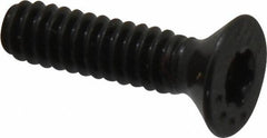 Camcar - #10-24 UNC Torx Plus Drive, 82° Flat Screw - Alloy Steel, Black Oxide Finish, Fully Threaded, 3/4" OAL - Apex Tool & Supply