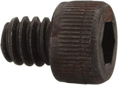 Value Collection - #3-48 UNC Hex Socket Drive, Socket Cap Screw - Alloy Steel, Black Oxide Finish, Fully Threaded, 1/8" Length Under Head - Apex Tool & Supply