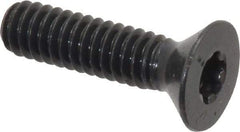 Camcar - 1/4-20 UNC Torx Plus Drive, 82° Flat Screw - Alloy Steel, Black Oxide Finish, Fully Threaded, 1" OAL - Apex Tool & Supply