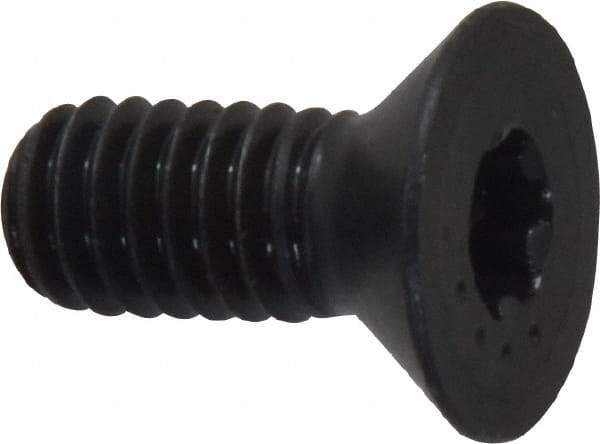 Camcar - 5/16-18 UNC Torx Plus Drive, 82° Flat Screw - Alloy Steel, Black Oxide Finish, Fully Threaded, 3/4" OAL - Apex Tool & Supply