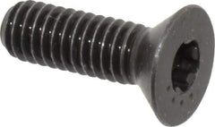 Camcar - 5/16-18 UNC Torx Plus Drive, 82° Flat Screw - Alloy Steel, Black Oxide Finish, Fully Threaded, 1" OAL - Apex Tool & Supply