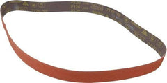 3M - 2" Wide x 60" OAL, 120 Grit, Ceramic Abrasive Belt - Ceramic, Fine, Coated, YF Weighted Cloth Backing, Wet/Dry, Series 777F - Apex Tool & Supply
