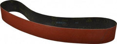 3M - 2-1/2" Wide x 48" OAL, 60 Grit, Ceramic Abrasive Belt - Ceramic, Medium, Coated, YF Weighted Cloth Backing, Wet/Dry, Series 777F - Apex Tool & Supply