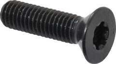 Camcar - #10-32 UNF Torx Plus Drive, 82° Flat Screw - Alloy Steel, Black Oxide Finish, Fully Threaded, 3/4" OAL - Apex Tool & Supply