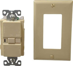 Cooper Wiring Devices - 1 Phase, 5-15R NEMA, 125 VAC, 15 Amp, Self Grounding, GFCI Receptacle - 2 Pole, Back and Side Wiring, Specification Grade - Apex Tool & Supply