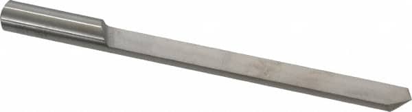 Made in USA - 0.386", High Speed Steel Half Round Drill Bit - Apex Tool & Supply