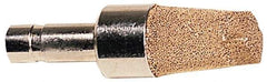 Legris - Plug In, 68.5mm OAL, Muffler - 175 Max psi, 11 CFM, 108 Decibel Rating, Sintered Bronze - Apex Tool & Supply