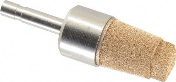 Legris - Plug In, 41.5mm OAL, Muffler - 175 Max psi, 4 CFM, 85 Decibel Rating, Sintered Bronze - Apex Tool & Supply
