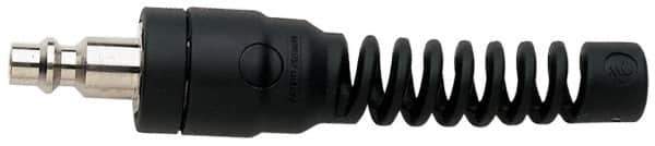Legris - 3/8 Female Push to Connect Industrial Pneumatic Hose Plug For Hose - Plastic, 1/4" Body Diam, 3/8" Hose ID - Apex Tool & Supply