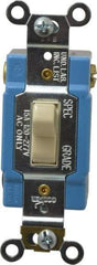 Cooper Wiring Devices - 3 Pole, 120 to 277 Volt, 15 Amp, Industrial Grade, Toggle, Wall and Dimmer Light Switch - Apex Tool & Supply