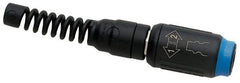 Legris - 5/16 Female Industrial Pneumatic Hose Safety Coupler - Plastic/Brass, 1/4" Body Diam, 5/16" Hose ID - Apex Tool & Supply