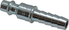 Legris - Hose Barb Industrial Pneumatic Hose Connector - Plated Steel, 1/4" Body Diam, 5/16" Hose ID - Apex Tool & Supply