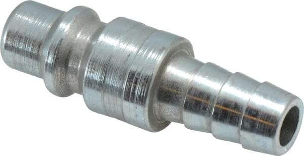 Legris - Hose Barb Industrial Pneumatic Hose Plug For Hose - Plated Steel, 3/8" Body Diam, 3/8" Hose ID - Apex Tool & Supply
