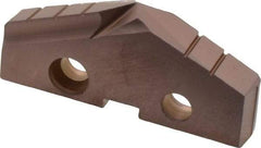Allied Machine and Engineering - 1-23/32" Diam x 1/4" Thick, Seat Code 3, 132° Included Angle Spade Drill Insert - AM200 Coated, Cobalt, Grade Super Cobalt, Series GEN2 T-A - Apex Tool & Supply
