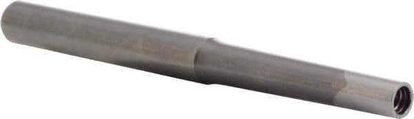 Iscar - Multimaster 1/2" 89° Shank Milling Tip Insert Holder & Shank - 0.364" Neck Diam, T06 Neck Thread, 5-1/2" OAL, Carbide MM S-D Tool Holder - Apex Tool & Supply