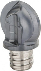 Iscar - MM HBR Grade IC908 Carbide Ball Nose Milling Tip Insert - TiAlN Finish, 2 Flutes, 5/8" Cutting Diam, 0.606" Extension - Apex Tool & Supply