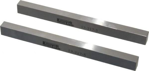 SPI - 6" Long x 1/2" High x 3/8" Thick, Steel Parallel - 0.0003" & 0.002" Parallelism, Sold as Matched Pair - Apex Tool & Supply