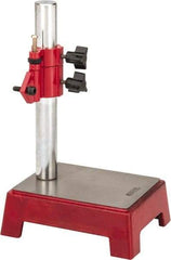 SPI - Cast Iron (Base), Rectangular Base, Comparator Gage Stand - 8" High, 5-1/2" Base Length x 4-11/32" Base Width x 2" Base Height, Includes Holder - Apex Tool & Supply